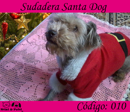 Disfraz Santa Dog