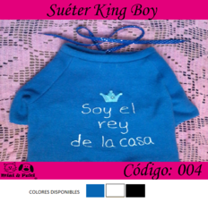 Suéter  King Boy